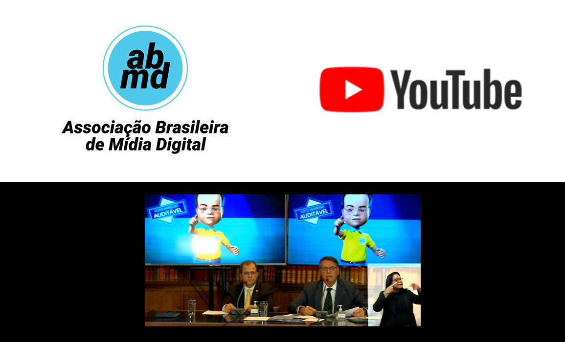 ABMD pede ao Youtube remoção de live de Bolsonaro com ataques ao sistema eleitoral